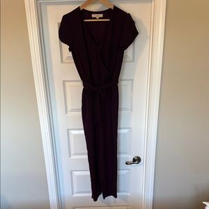 Elegant Purple Jumpsuit